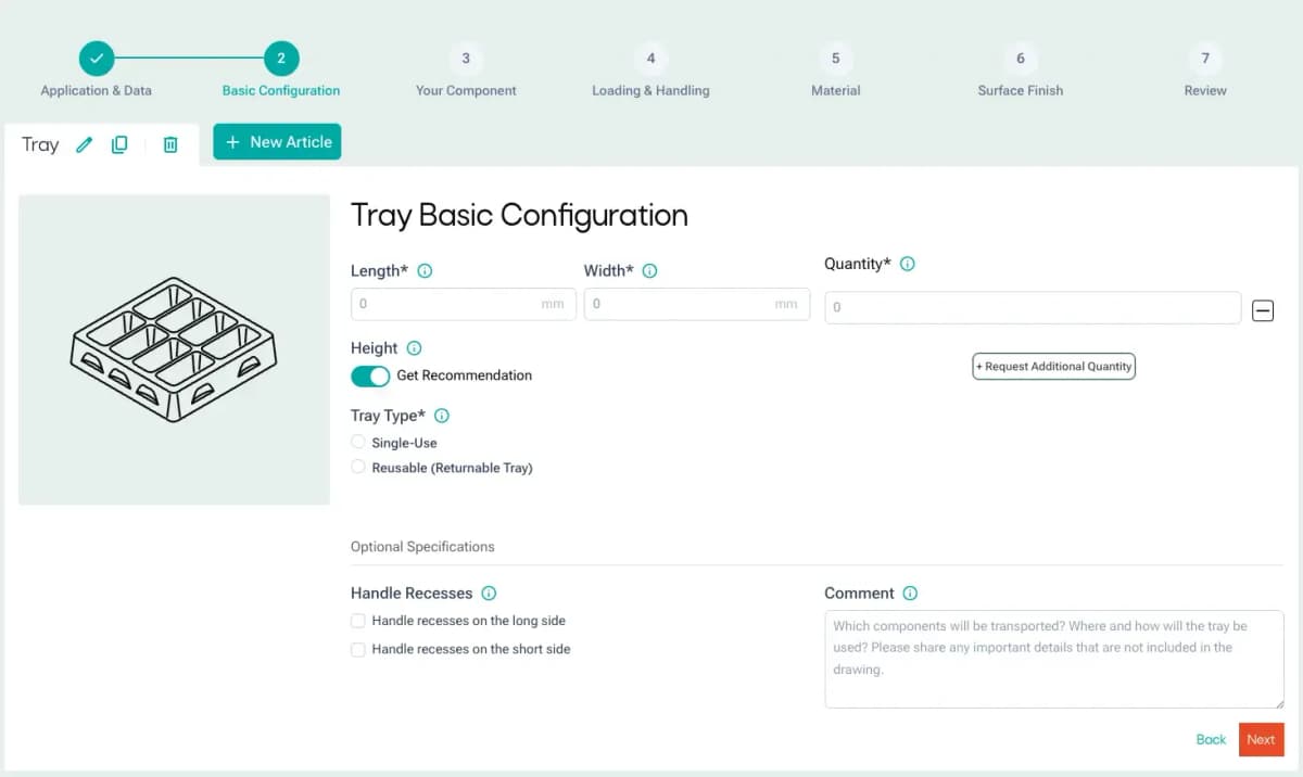 formary configurator step 2