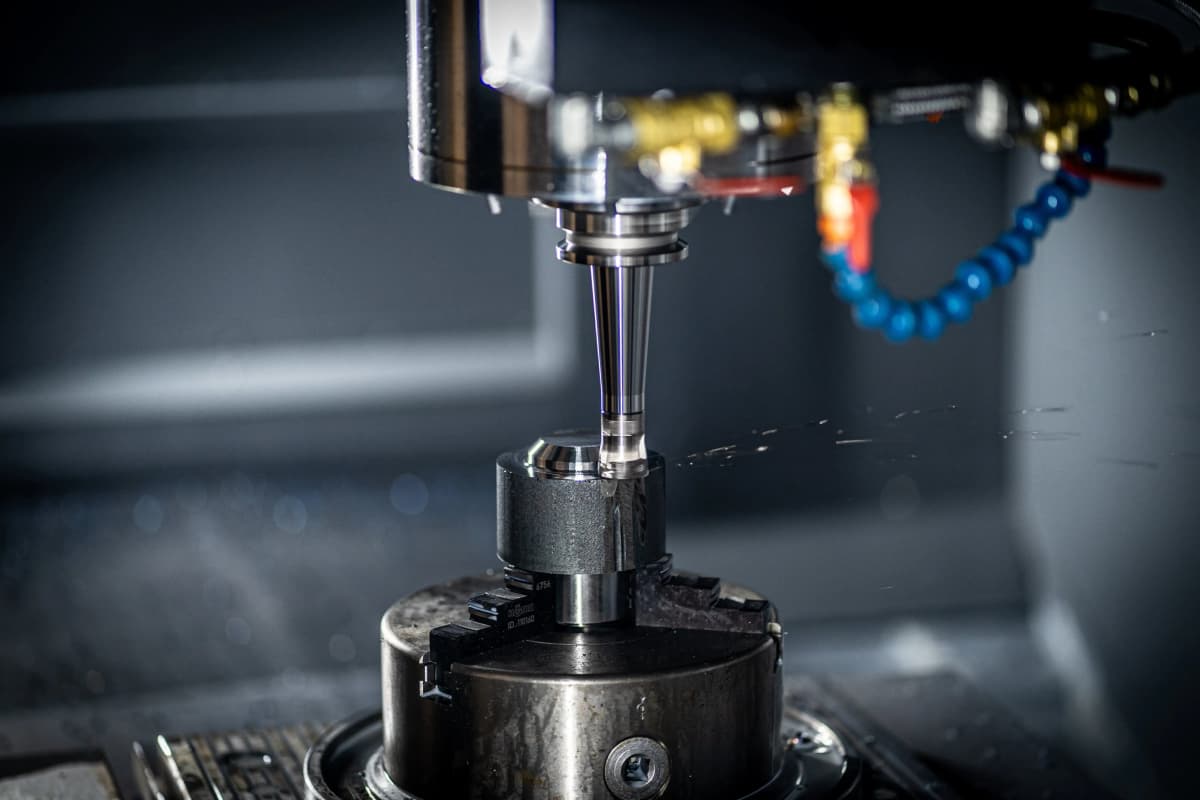 CNC milling process
