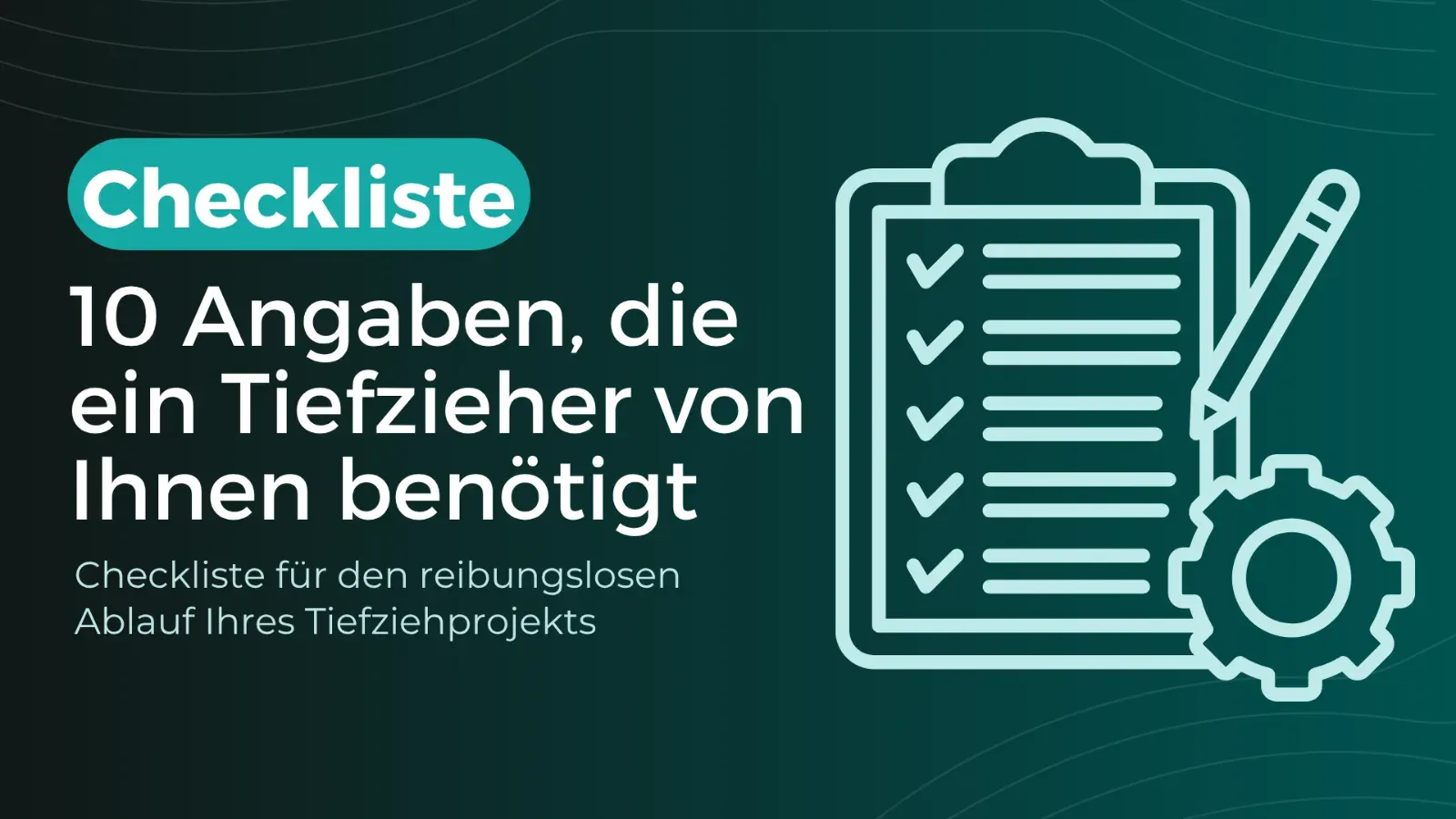 10 Angaben Checkliste Banner