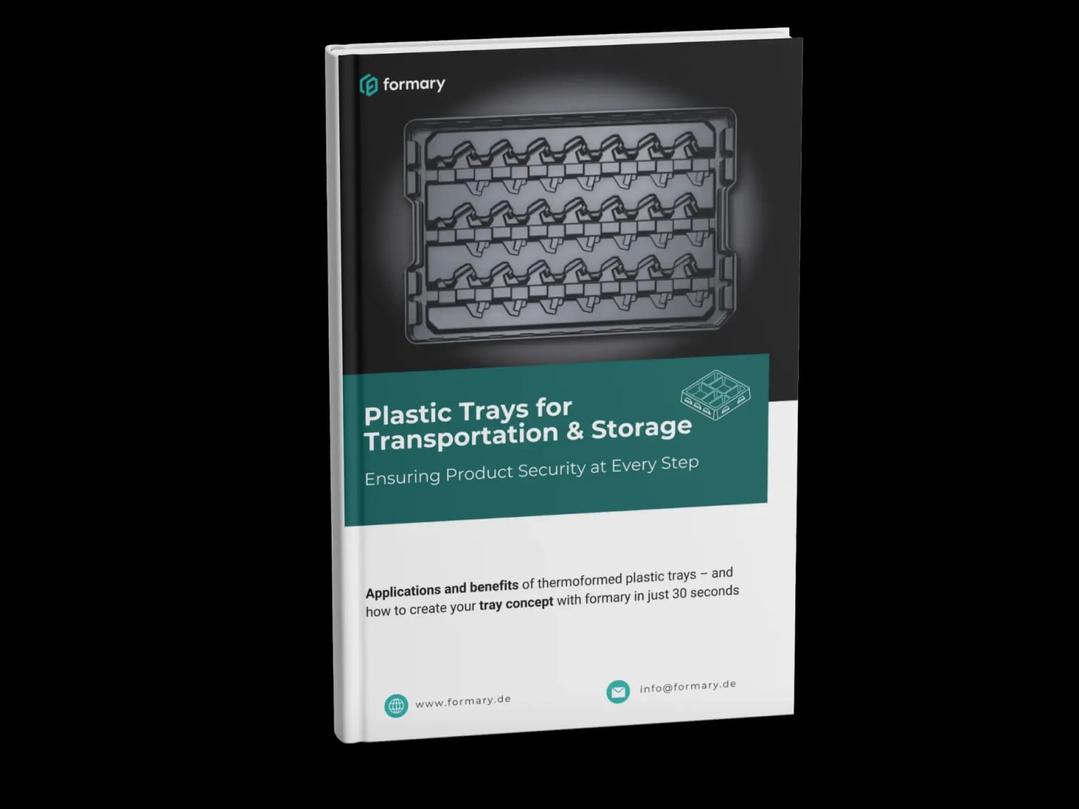 Whitepaper: Kunststofftrays für Transport & Lagerung Mockup
