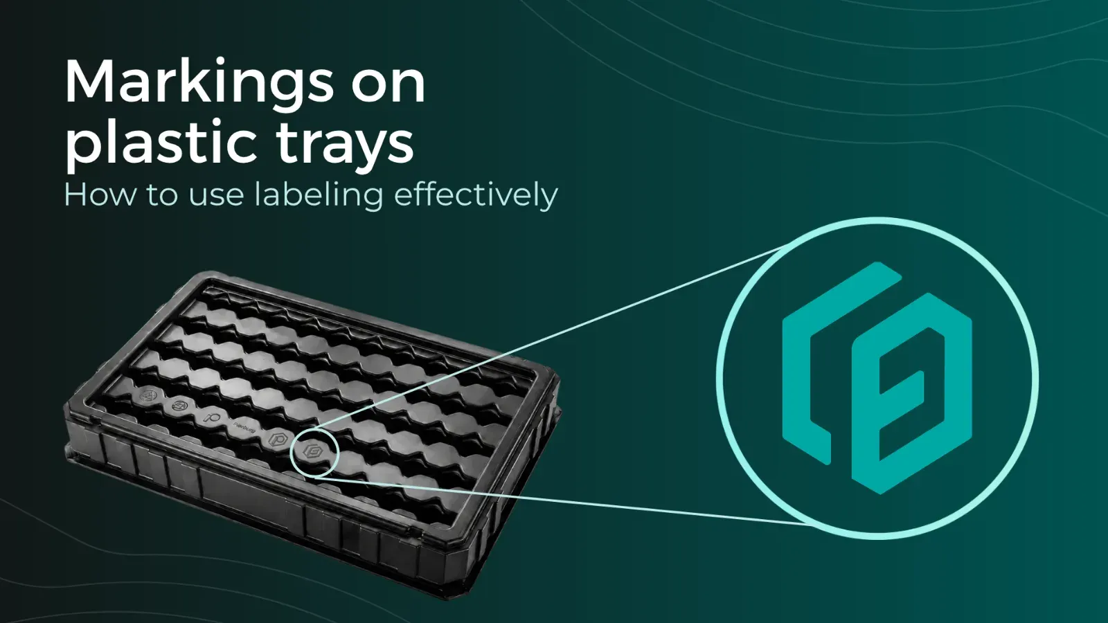 Tray labeling Banner