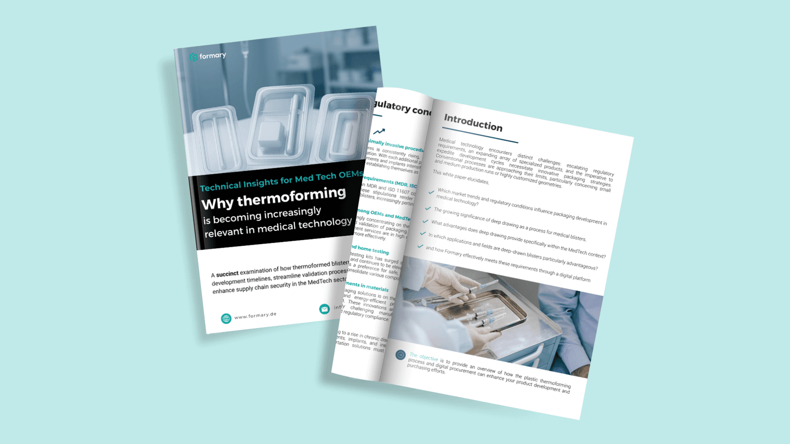 Relevanz von Tiefziehblistern in der Medizintechnik Mocup
